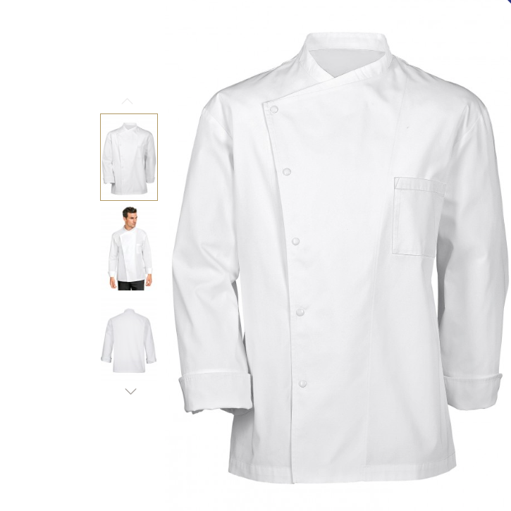 The ‘Julius’ is the most versatile and strong chef jacket available.
